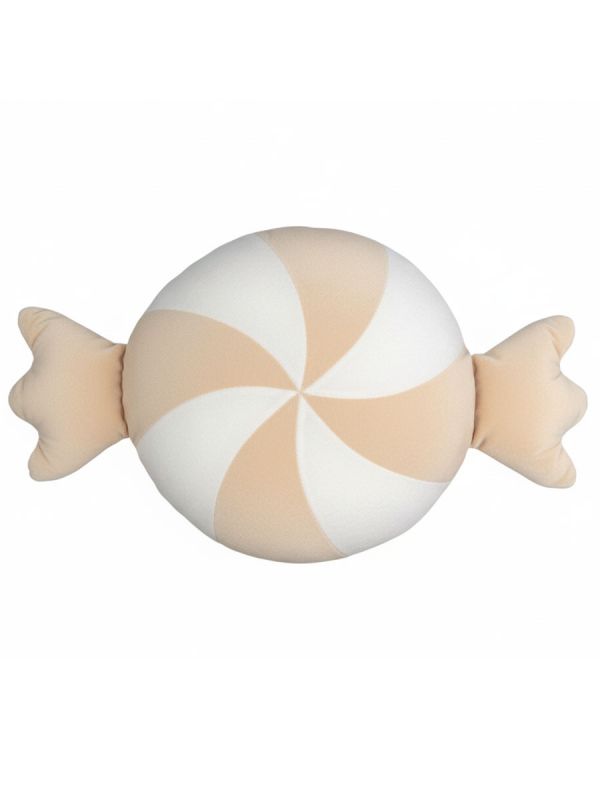 Pyöreä karamellityyny 55cm, beige