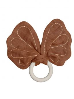 Fabelab kaunis perhosen mallinen purulelu, jota vauvan on mukava ja turvallinen pureskella ja ihmetellä pienin sormin.