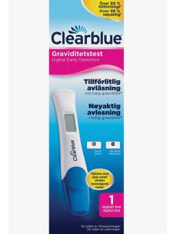 Raskaustesti Clearblue Digital Early Detection 1kpl