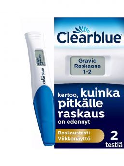 Raskaustesti Clearblue Digital viikkonäytöllä 1kpl
