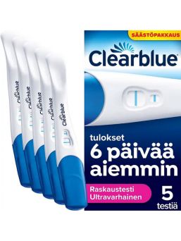 Raskaustestit Clearblue 6 Days Early Detection - 5 kpl