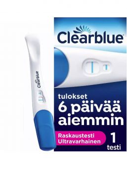 Raskaustestit Clearblue 6 Days Early Detection 1 kpl