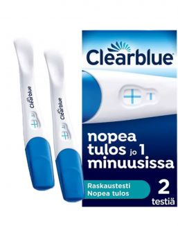 Raskaustestit Clearblue plus 2 kpl
