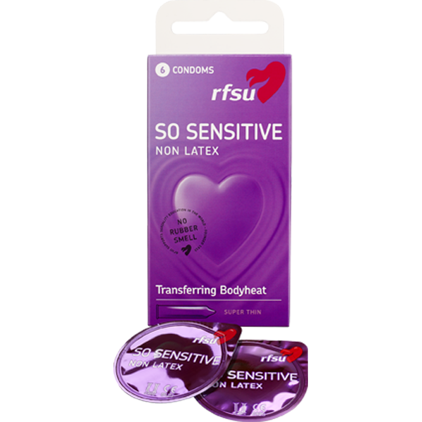 Kondomi So Sensitive lateksiton 6 kpl