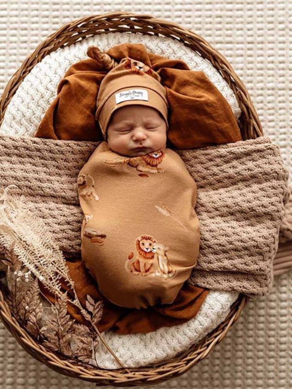 Snuggle Hunny Swaddelini kapalo ja myssy - Roar
