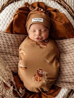 Snuggle Hunny Swaddelini kapalo ja myssy - Roar
