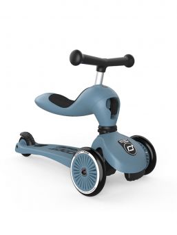 Scoot & Ride Highwaykick 1 Potkulauta/potkumopo, Steel