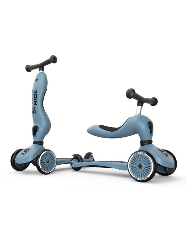 Scoot & Ride Highwaykick 1 Potkulauta/potkumopo, Steel