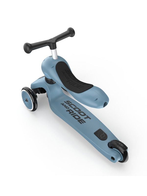 Scoot & Ride Highwaykick 1 Potkulauta/potkumopo, Steel
