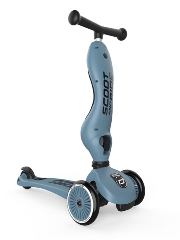 Scoot & Ride Highwaykick 1 Potkulauta/potkumopo, Steel