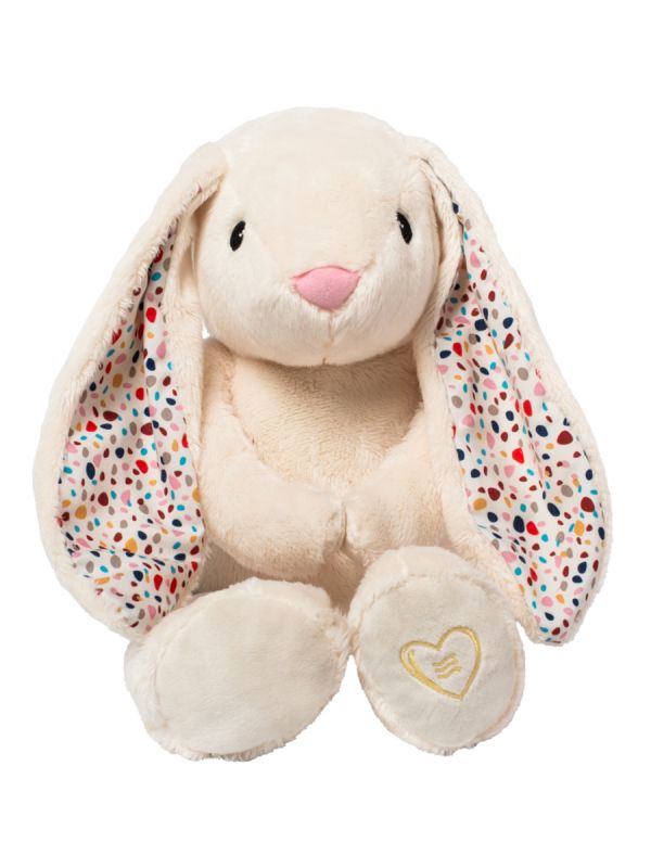 Pehmeä suloisuus, Whisbear kohina pupu, The Humming Rabbit auttaa lasta nukahtamaan pinkin kohinaäänen avulla. Kohina pupussa on CRYsensor - itkusensori jonka avulla laite havaitsee vauvan itkun, ääntelyn ja liikehtimisen ja käynnistää kohina äänen uudelleen.