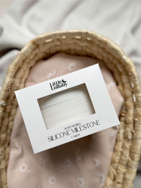 Silikoniset kuukausikortit vauvalle – ensimmäisen vuoden muistoihin