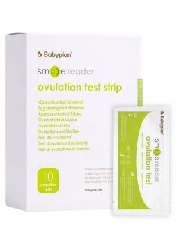 SmileReader Ovulaatiotesti 10 kpl + Sovellus | Digitaalinen Ovulaatiotesti Hedelmällisyyden Seurantaan