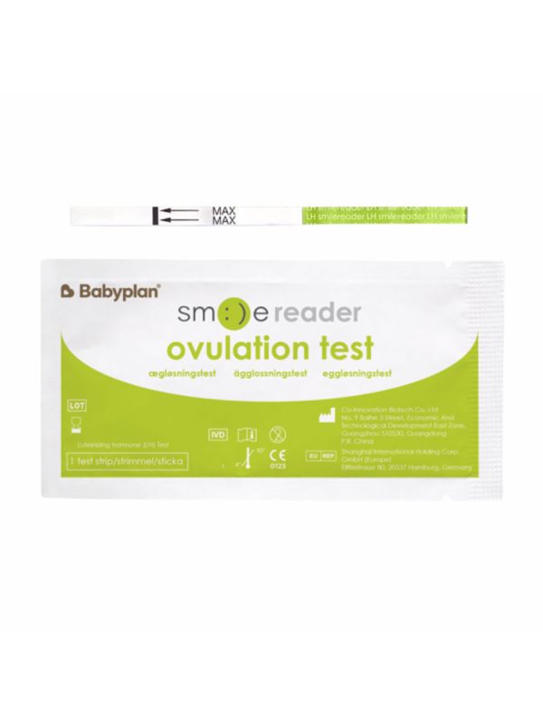 SmileReader Ovulaatiotesti 10 kpl + Sovellus | Digitaalinen Ovulaatiotesti Hedelmällisyyden Seurantaan