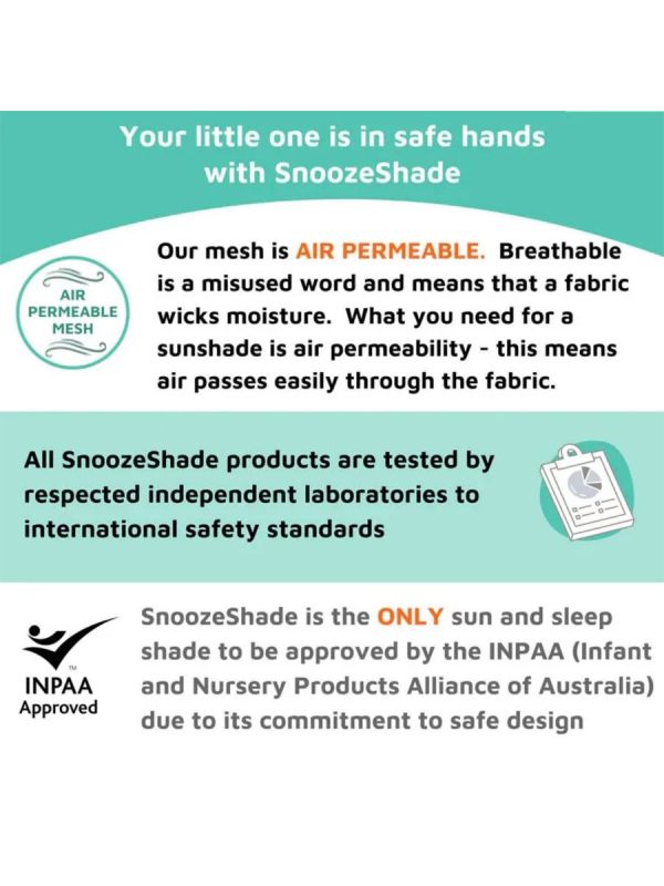 SnoozeShade Original Deluxe – vaunujen pimennyssuoja