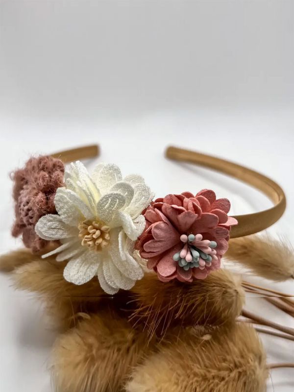 Studio Frommie Tiara Flowers hiuspanta