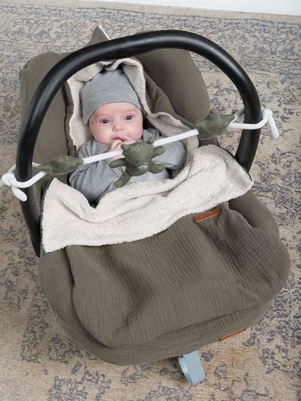 Baby’s Only - kevyt puuvillainen lämpöpussi, breeze khaki