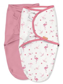 SwaddleMe kapalo 0-3kk, Flamingo 2-pack