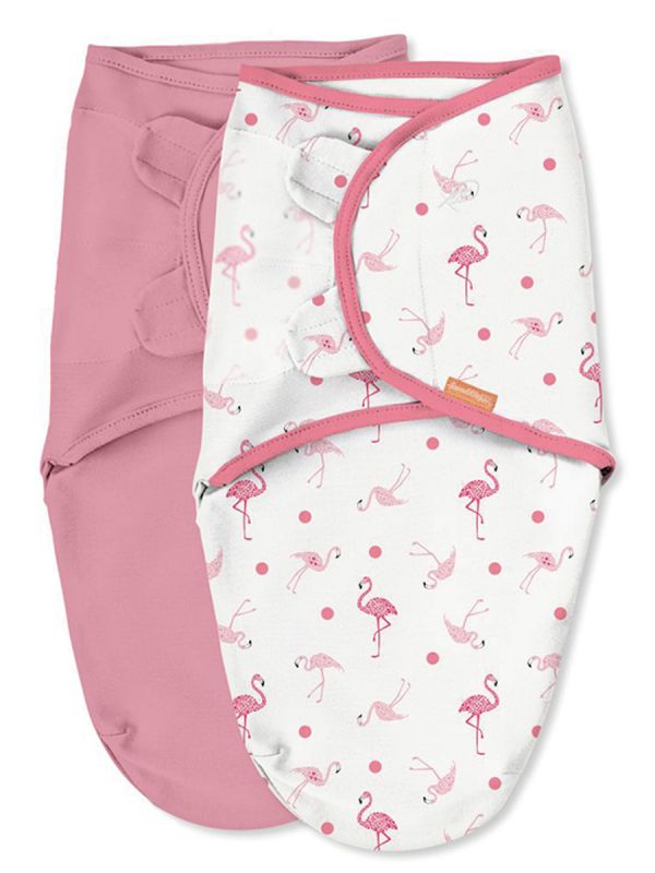 SwaddleMe kapalo 0-3kk, Flamingo 2-pack