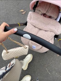 7 AM ENFANT Bebepod Teddy lämpöpussi vauvalle. Superpehmeä lämpöpussi sopii täydellisesti kevät- ja syysilmoihin pitäämään vauvasi lämpimänä.