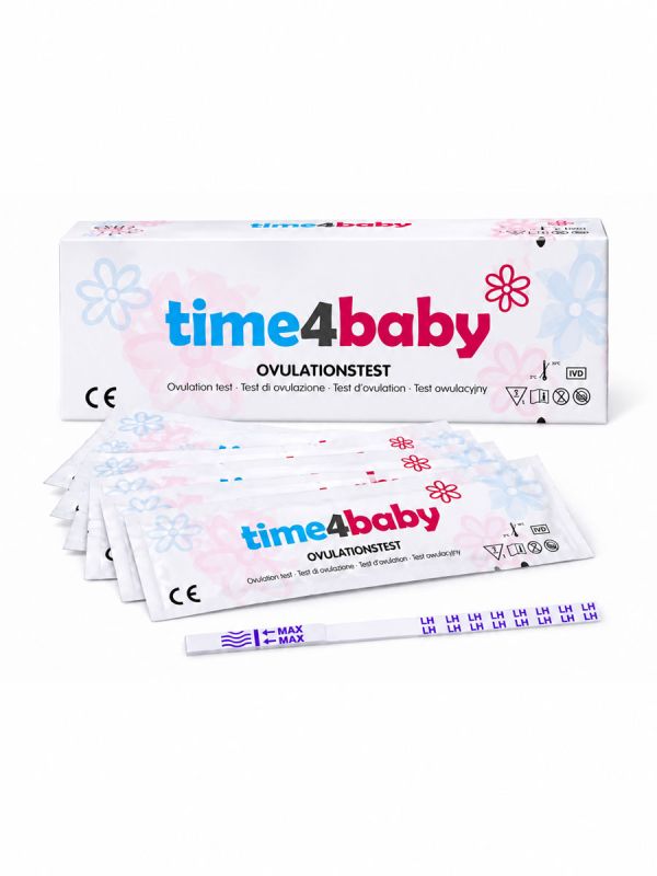 Time4baby – erittäin herkkä ovulaatiotesti 10 mIU/ml, 50 kpl