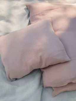 Tisu vauvan pussilakanasetti ja tyynyliina, Blush