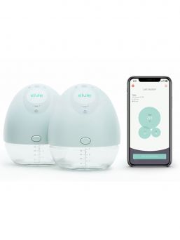Elvie Pump Double hands free rintapumppu joka on äänetön ja langaton. Kulkee rintaliiveissä mukana. Uutta teknologiaa jota äidit jonottavat.