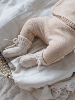 Vauvan villasukat, merinovilla