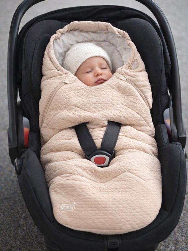 VOKSI - Breeze kaukalopussi lapselle 0-3v, Sand