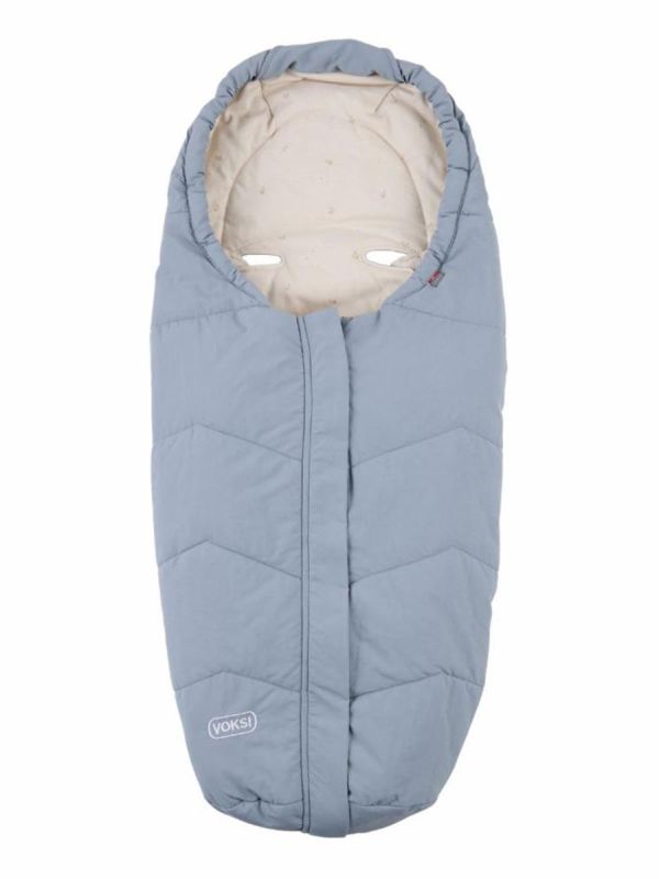 VOKSI - Move Light lämpöpussi vauvalle – turvallinen turvakaukaloon, Misty Blue