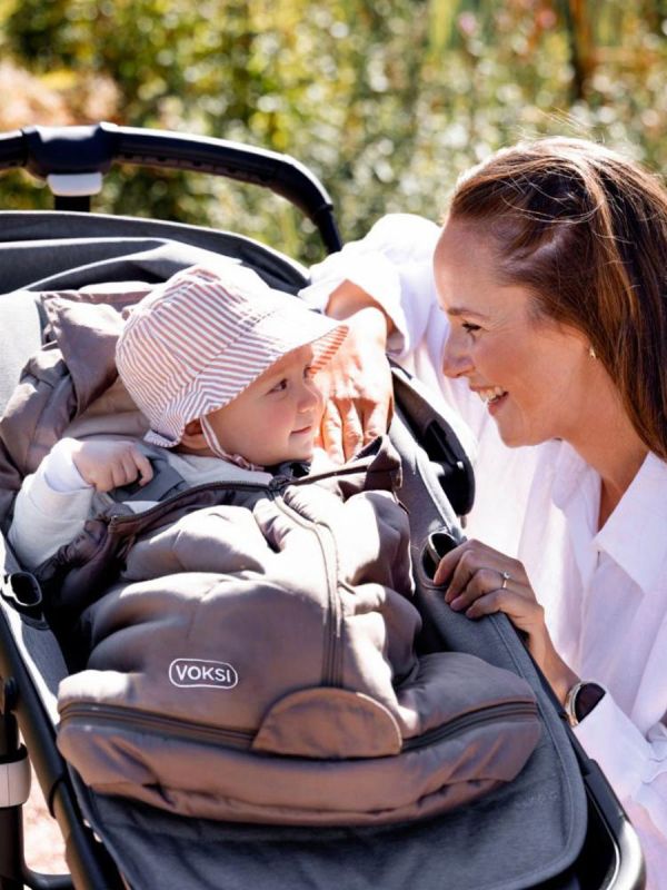 VOKSI - Sky Light kevyt lämpöpussi 0–4v, Walnut