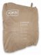 Voksi Carrier Cover – Kantorepun lämmin tuulisuoja vauvalle, Dark Sand