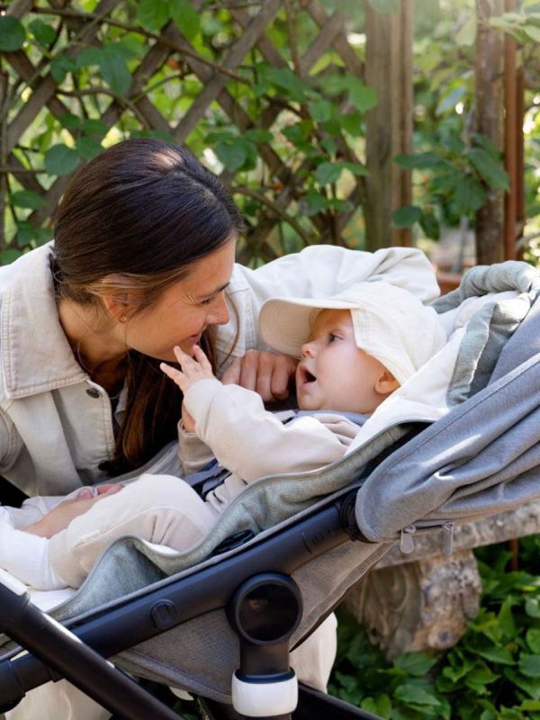 VOKSI - Breeze kaukalopussi lapselle 0-3v, Meadow Green