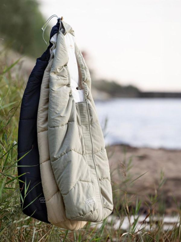 VOKSI - Move light kevyt lämpöpussi kevät/kesä -26, Meadow Green