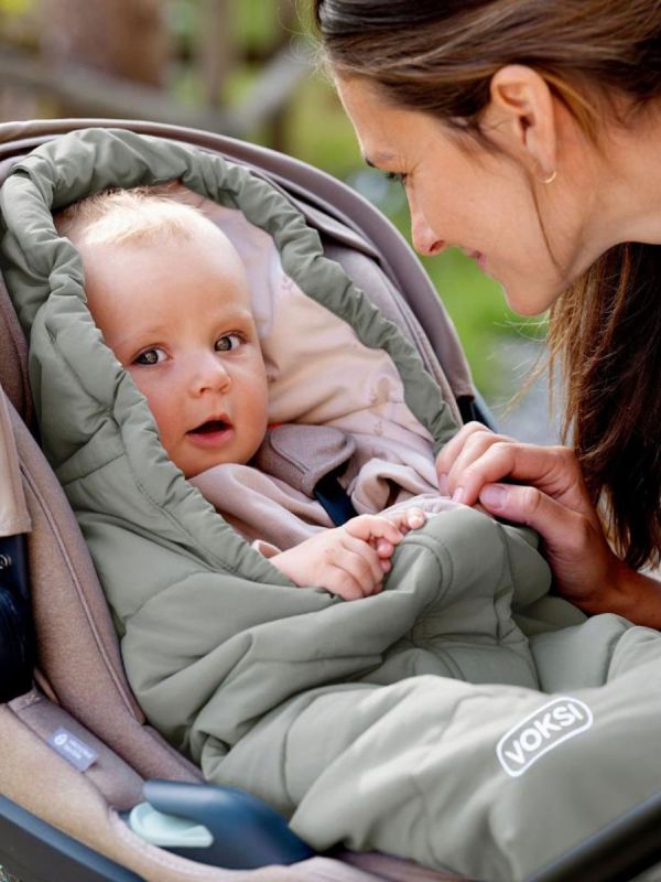 VOKSI - Move light kevyt lämpöpussi kevät/kesä -26, Meadow Green