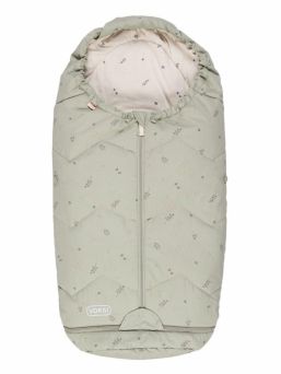 VOKSI - Sky Light kevyt lämpöpussi turvakaukaloon, rattaisiin ja vaunuihin 0–4v, Misty Green