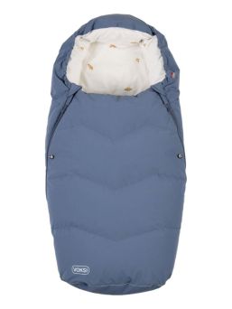 VOKSI Urban Stone Blue lämpöpussi lastenvaunuissa