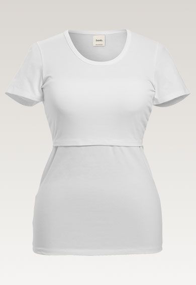 Boob Design Imetys T-paita Classic Valkoinen.  Boob Design imetys t-paita on jokaisen imettävän äidin must-have vaate.