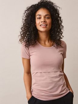 Boob Design - imetys T-paita Classic Mauve