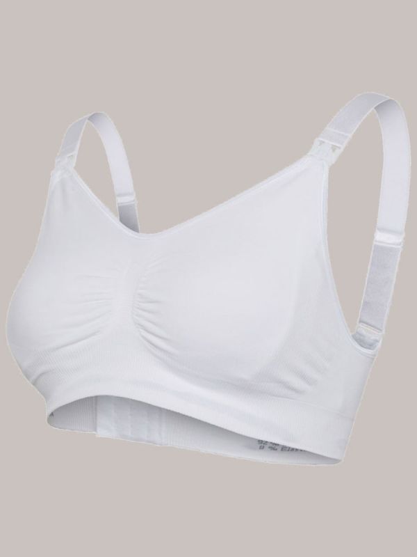 Carriwell - imetysliivit Seamless Padded, White