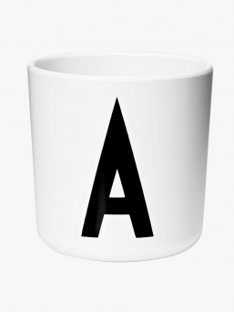 Design Letters - Arne Jacobsen kirjainmuki A-Z, valkoinen