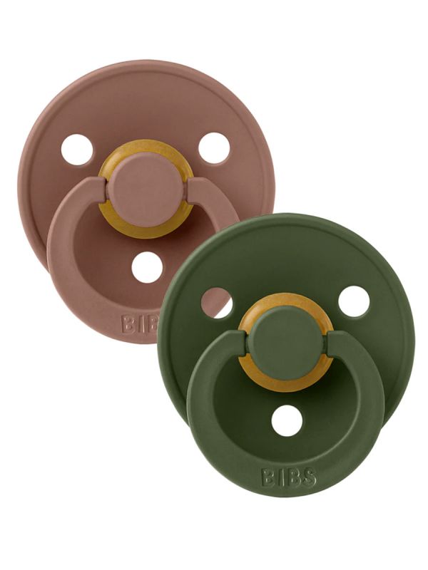 BIBS - vauvan tutti 2-PACK 0-18kk - Woodchuck / Hunter Green