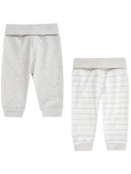 Vauvan housut 2-PACK, harmaa | BOLEY 