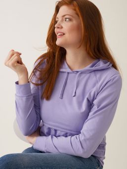 Boob Design - imetyshuppari B-Warmer Hoodie, Lilac