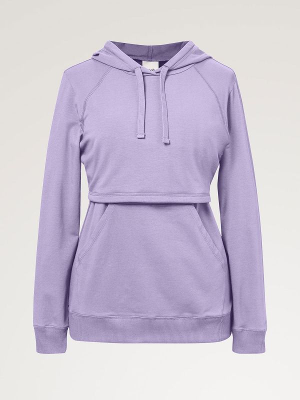 Boob Design - imetyshuppari B-Warmer Hoodie, Lilac