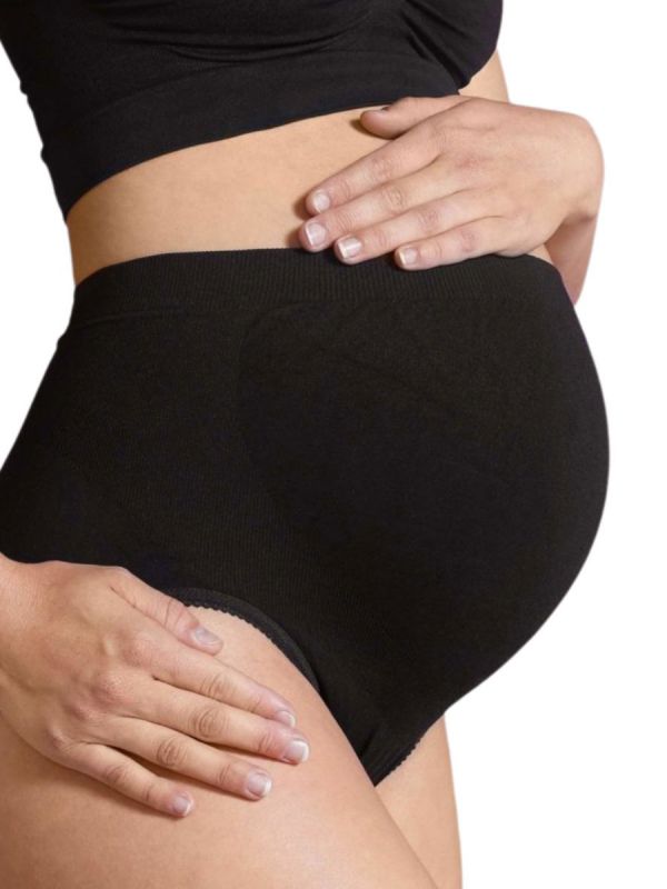 Carriwell Seamless Light Support -äitiyshousut varmistavat mukavuuden tunteen koko raskauden ajaksi. Alushousuissa on erityisen joustavat lahkeensuut; ja huomaamaton tukikappale vatsanseudulle jossa tukea tarvitaan vatsan kasvaessa. Nämä eivät rullaannu tai kierry.