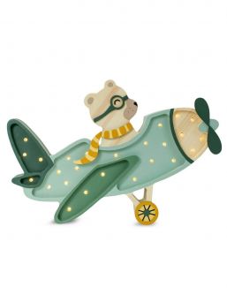 Little Lights Yövalo, Vintage Plane, 4 Eri väriä