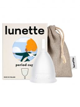 Lunette kuukautiskuppi (kirkas)