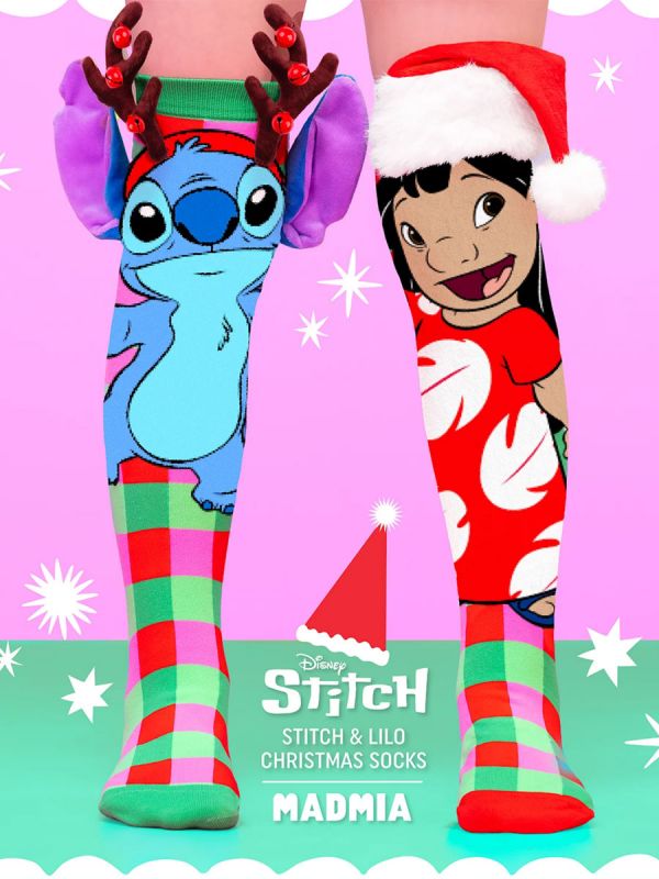 MADMIA Hassunhauskat Lilo & Stitch Christmas Joulusukat