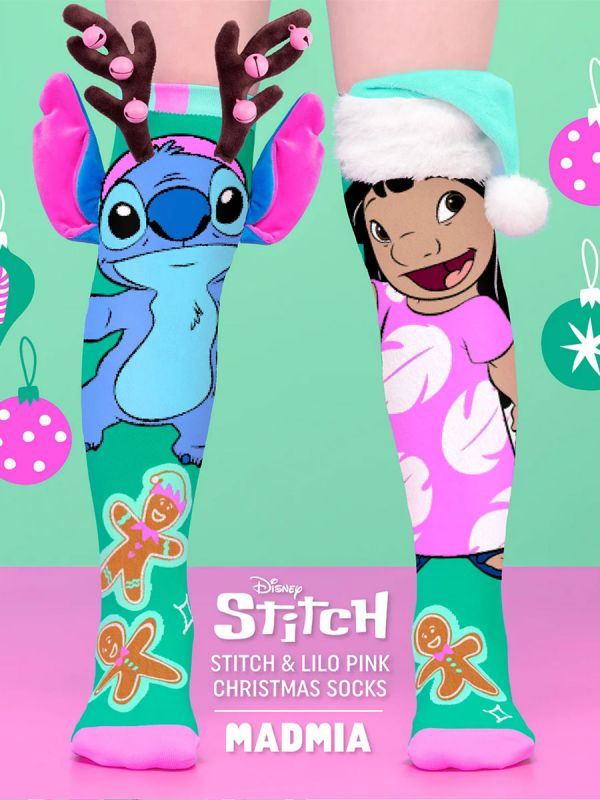 MADMIA Hassunhauskat Lilo & Stitch Christmas Joulusukat